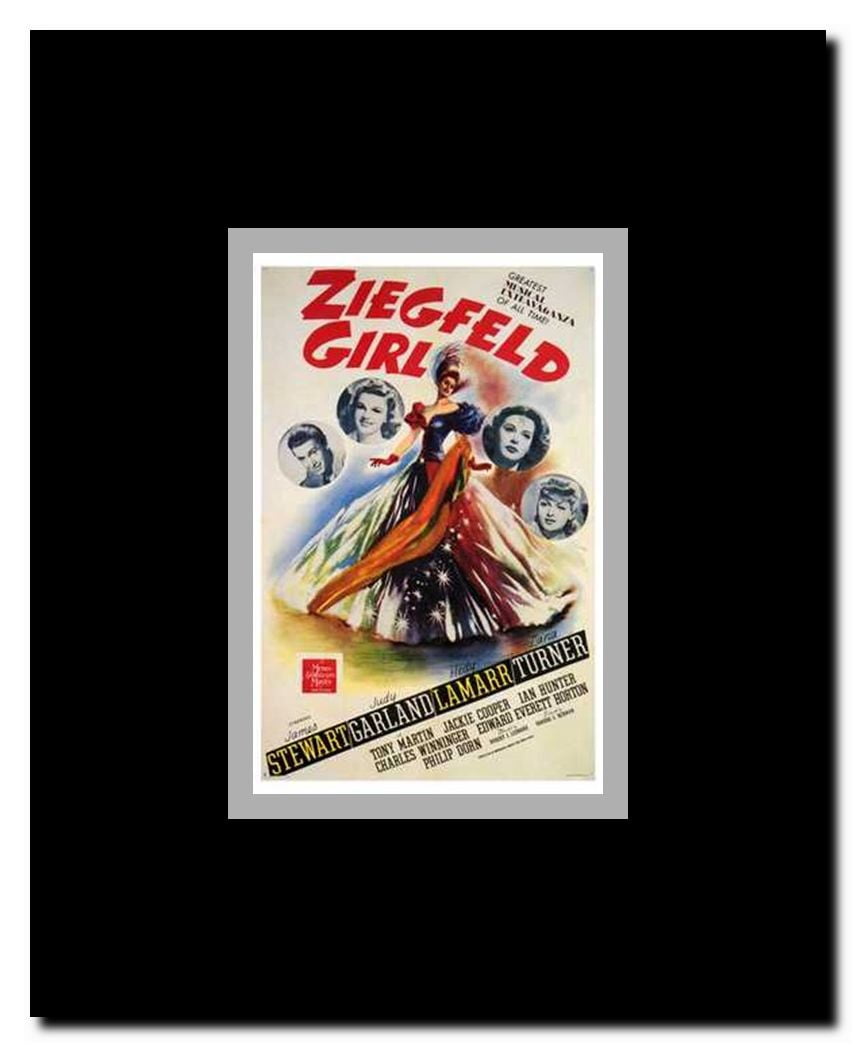 Ziegfeld Girl Framed Movie Poster