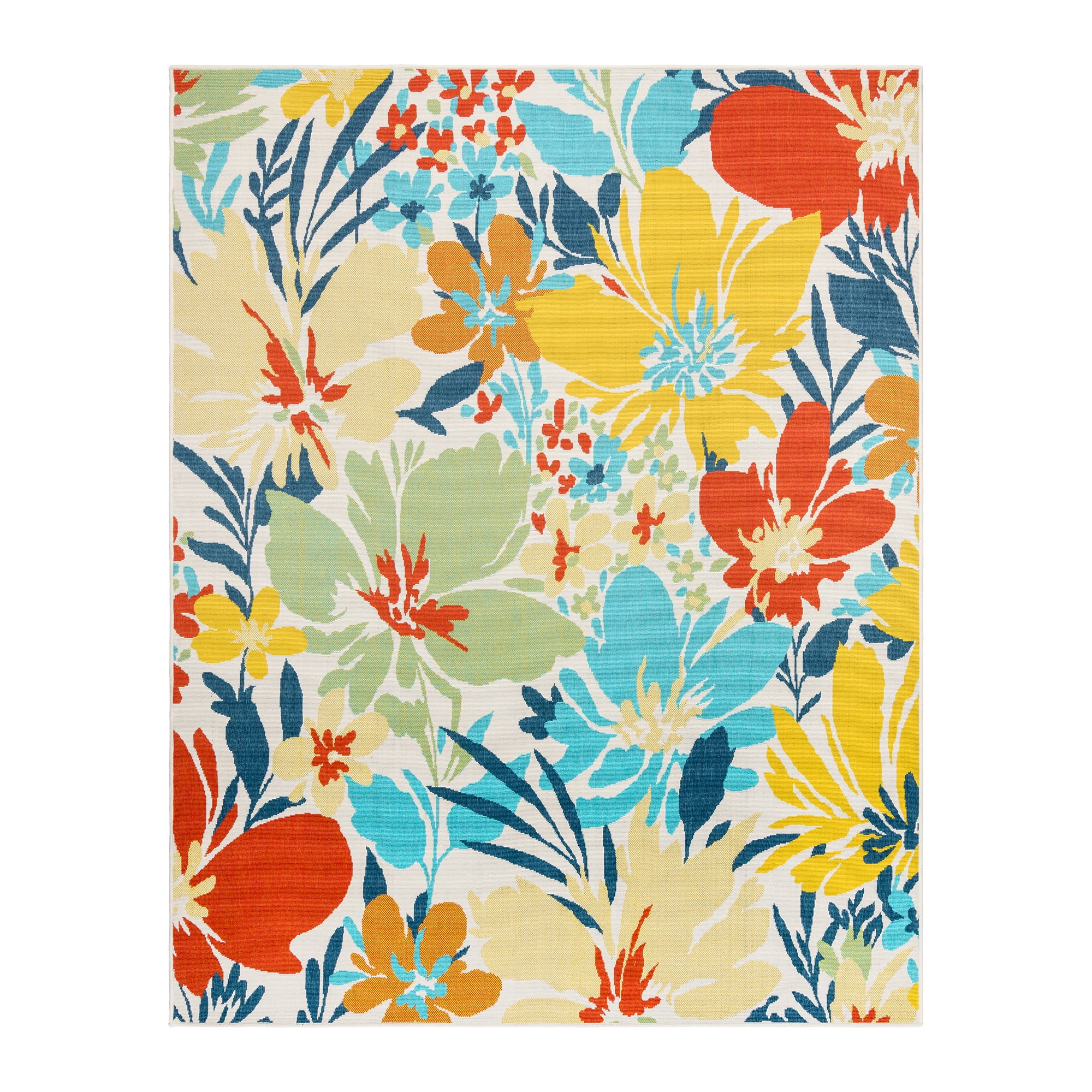 Ziesta Swish Indoor/ Outdoor Polypropylene Multi Machine Made Area Rug, 8x10