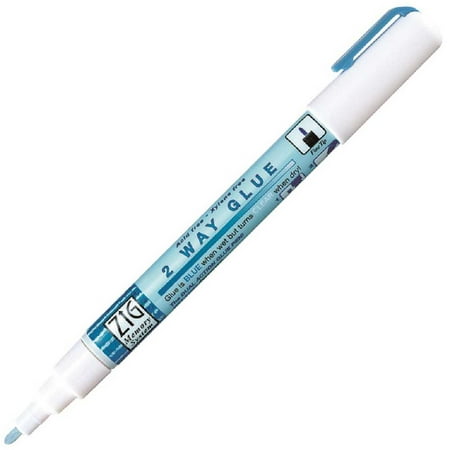 Zig Memory System 2 Way Glue Fine Tip, 12 Count