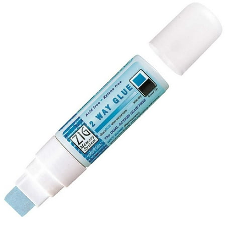 Kuretake Zig Memory System 2 Way Glue Pen, Jumbo Tip