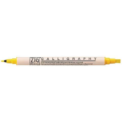 Zig - Memory System Calligraphy Marker - Peach Bliss, Orange
