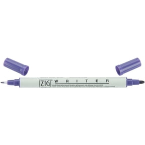 Zig Memory System Writer Dual-Tip Marker-Pure Violet