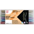 thumbnail image 1 of Zig Memory System Writer Metallic Dual-Tip Markers 6/Pkg-, 1 of 2
