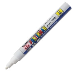 Zig Posterman Paint Marker - 1 mm, White, Fine Line