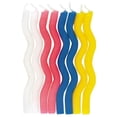 thumbnail image 1 of Zig Zag Birthday Candles, 3.25 in, Assorted, 8ct, 1 of 2