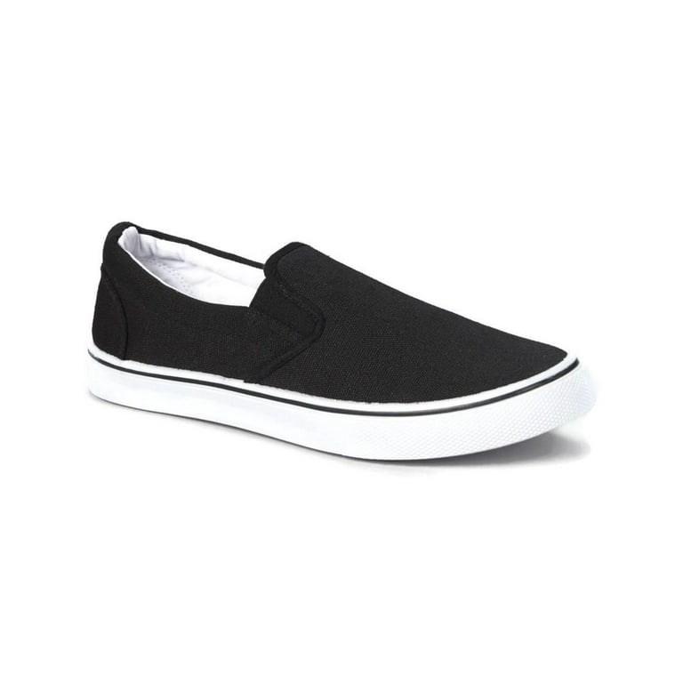 Canvas slip on shoes walmart discount