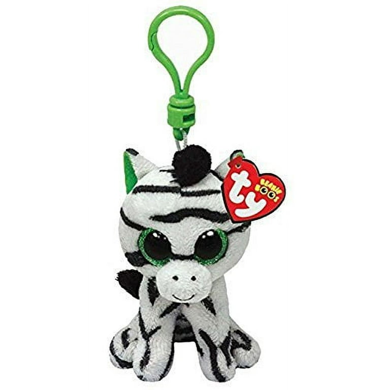 Zig Zag-Clip the Zebra, Authentic Ty Beanie Boo's Collection
