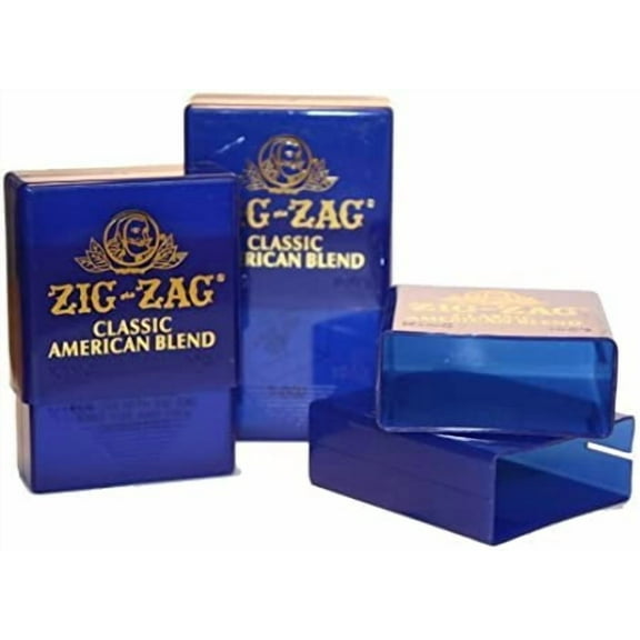 Zig Zag CrushGard Cigarette Case Box Adjustable for 100mm and King Size (Pack of 12)