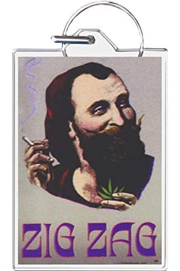 Zig Zag Man Keychain