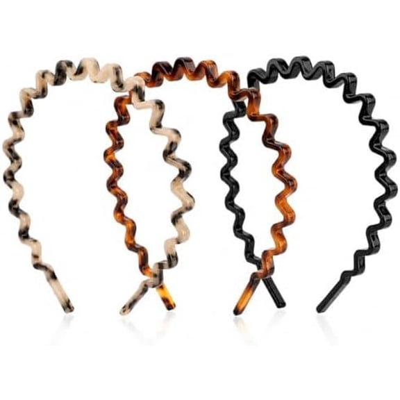 Zig Zag and Sungalsses Headbands for Women,  bands for Women's Hair with  Non Slip Girls Hair Accessories for Women Fashion Beach Accessories Skincare Makeup Cute Stuff for Teen Girls