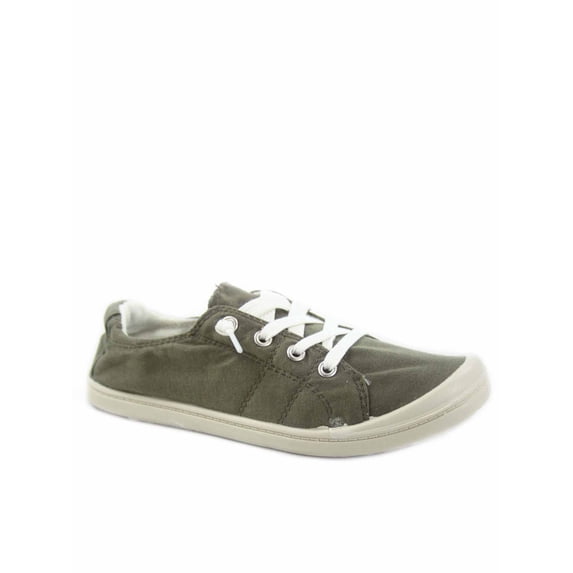 SODA Women's Casual & Dress Shoes Round Toe Slip On Sneaker, Khaki, 6.5