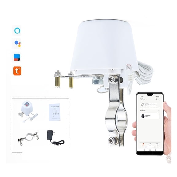 ZigB Wireless Control Gas Water Valve Smart Home Automation Controller Work Support Smart Wireless Control