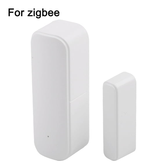 For Zigbee Door And Window Sensor For Smart Home Security Alarm System,Wireless Contact Detector With App Remote Control, Voice Activation Compatible For Alexa,White(White)