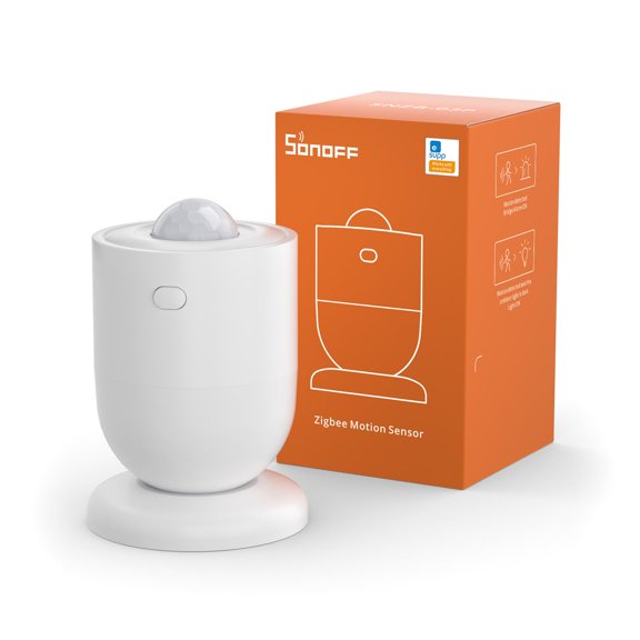 Zigbee Motion Sensor, 3-Year Battery Life, for Alert System and Automations Wireless Motion Detector