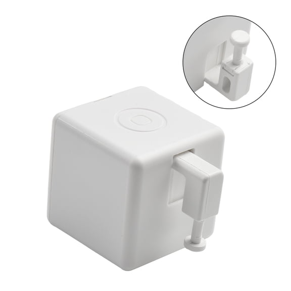 Zigbee Smart Button Pusher Switch for Tuya App, No Hub, 2.4G, White