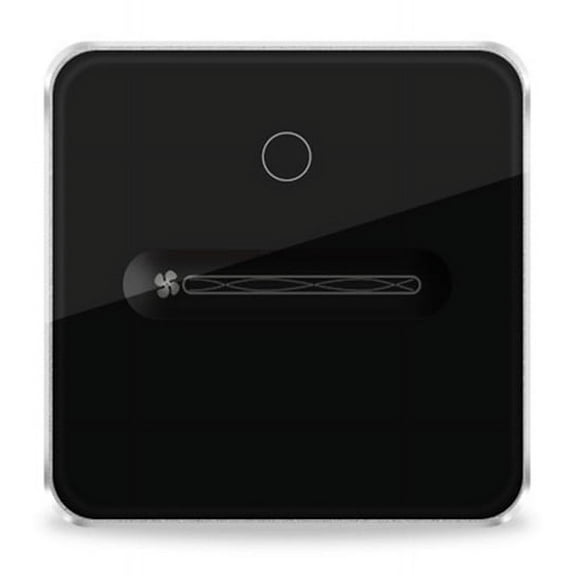 Zigbee Smart Fan Light Switch 1 Gang Touch Control with Slider Control Fan Speed Neutral Required Work with Tuya APP A