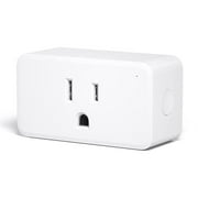 Zigbee Smart Plug with Real-time Power Monitoring,15A Smart Outlet, Zigbee Repeater, ETL Certified, ZigBee Hub Required,Work with Home Assistant,Compatible Echo Devices and SmartThing