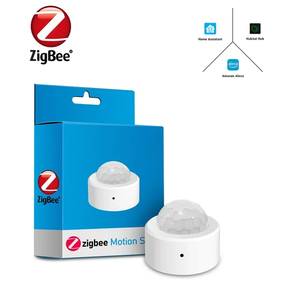 Zigbee Wireless Motion Sensor Detector for Alexa Smart Assistant Hubitat
