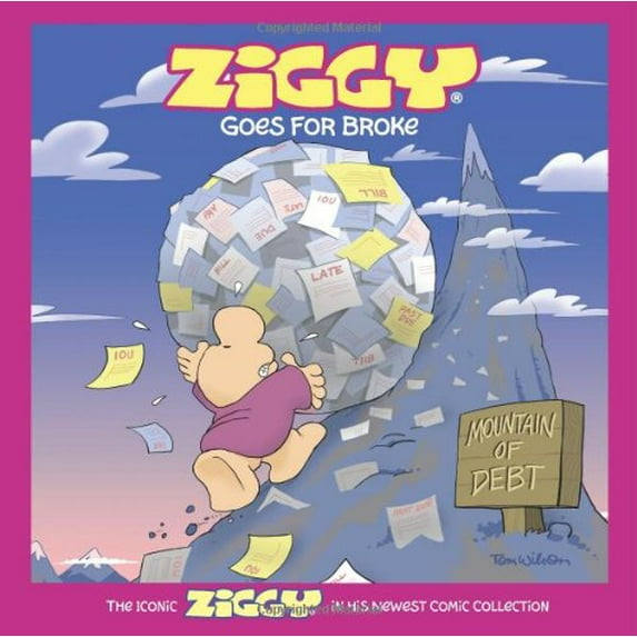 Pre-Owned Ziggy: Ziggy Goes For Broke (Series #34) (Paperback)