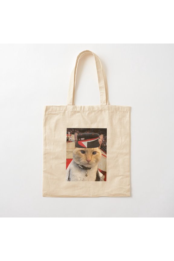 Ziggy The Rip City Kitty Cotton Tote Bag Canvas Tote Bag, Family Gift For Mother, Her