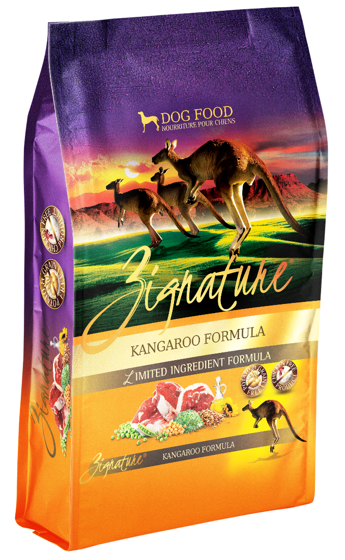 Free Shipping Zignature Limited Ingredient Grain Free Kangaroo Formula Dry Dog Food 13.5 LB Walmart