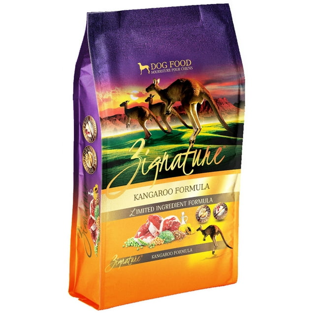 Zignature Limited Ingredient GrainFree Kangaroo Formula Dry Dog Food, 27 LB