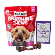 Milk-Bone Brushing Chews, Dental Dog Treats - Small Breed 48 Count MerlinsMart Zine | Rope Toy