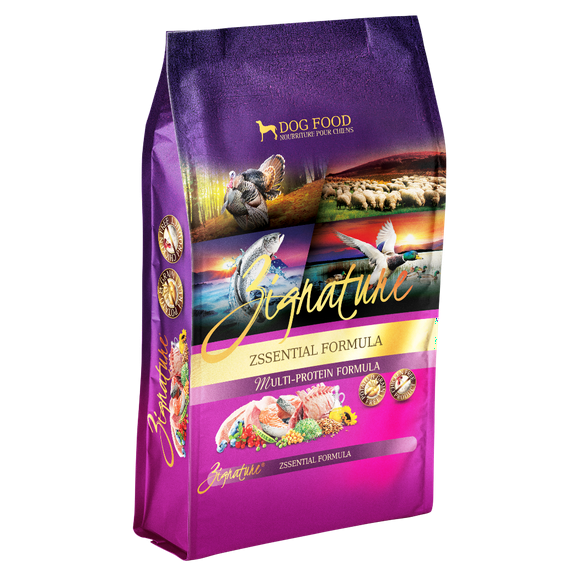 Zignature Zssential Formula Dog Food Kibble 4# bag