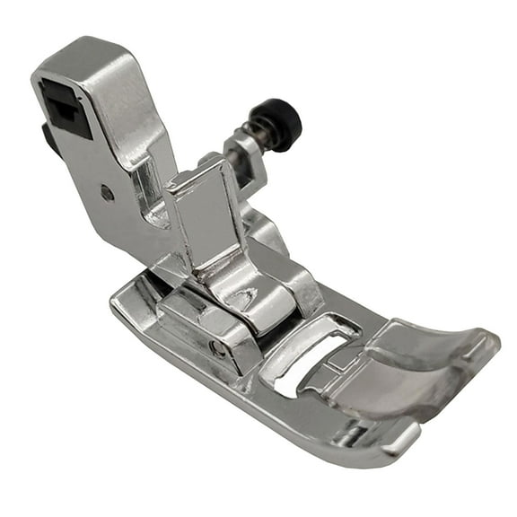 Zigzag Presser Foot with Low Shank Adapter Universal Metal Quilting Patchwork Foot for Home Sewing Machine Replacement Parts