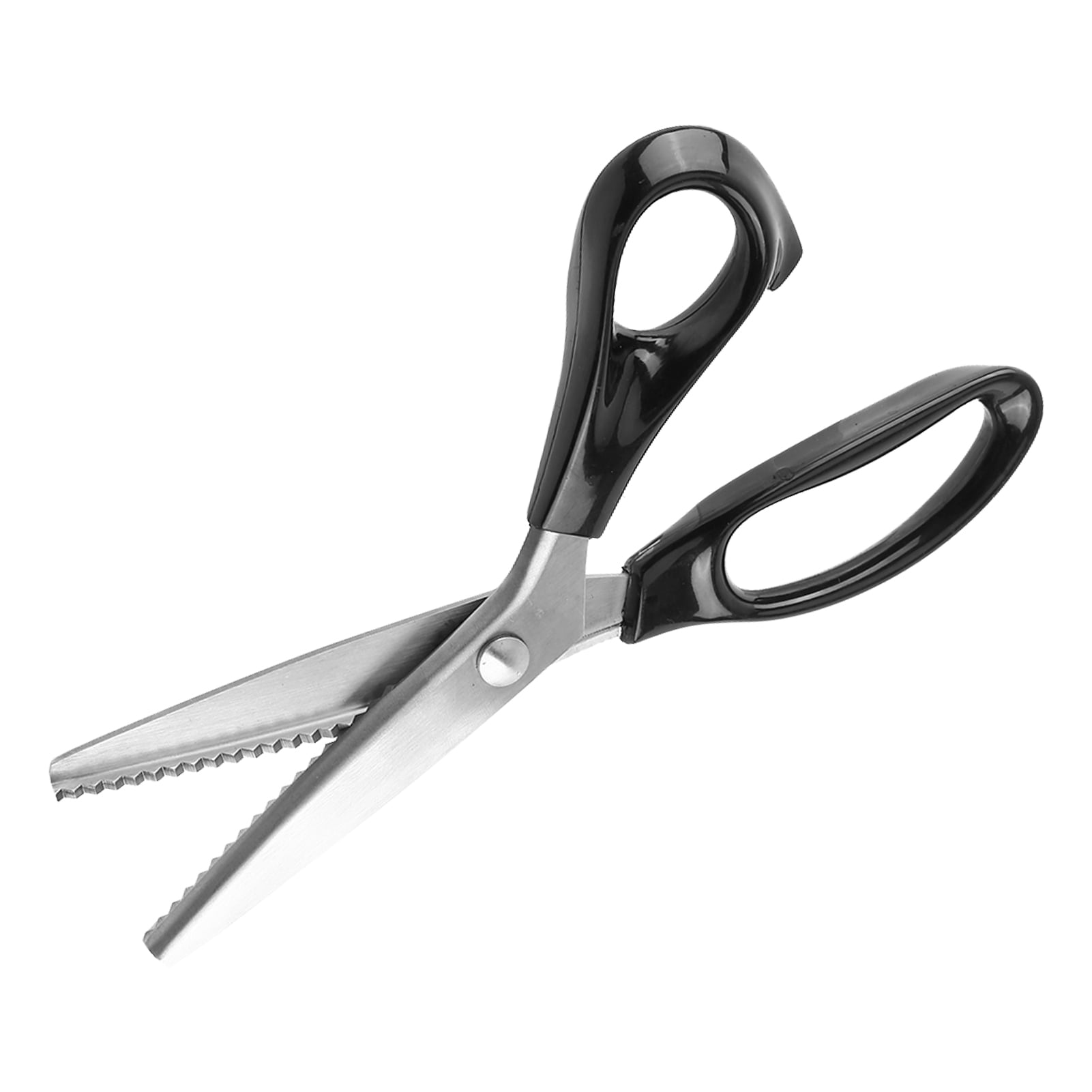 Zig Zag Scissors, Professional Pinking Shears, Different Size Serrated and  Scalloped Blades for Linings,Leather,Paper and Craft, Stainless Steel