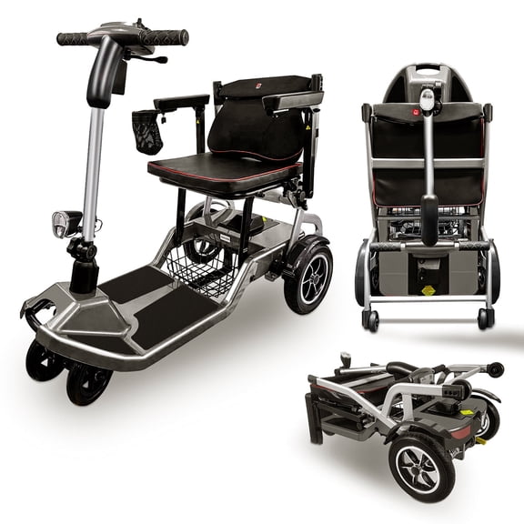 ZiiLIF R3b  - New Ultralight Foldable Powered Mobility Scooter for Adults/Seniors - Easy for Travel