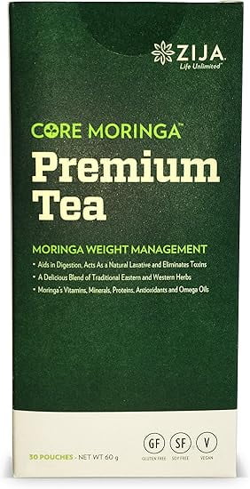 Zija Premium Moringa Miracle Tea, 30 Packets, Net WT. 60g Zija Premium Moringa Miracle Tea, 30 Packets, Net WT. 60g
