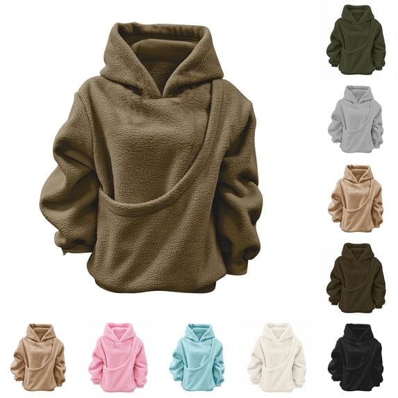 Zijinkuiwen Men Pet Pouch Hoodie Soft Drawstring Long Sleeve Pullover Sweatshirt for Small Dogs Puppies Daily Wear Outdoor Walking Travel,Bronze,4XL