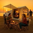 thumbnail image 1 of Bronkige 4/6/8 Person SUV Tent, Easy Setup & Spacious SUV Tailgate Tent with Large Mesh Windoors, Rainfly & Awning, Perfect for Family & Group Outdoor Adventures, 1 of 5