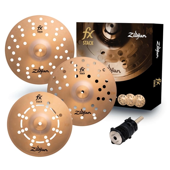 Zildjian 12" FX STACK w/Cymbolt