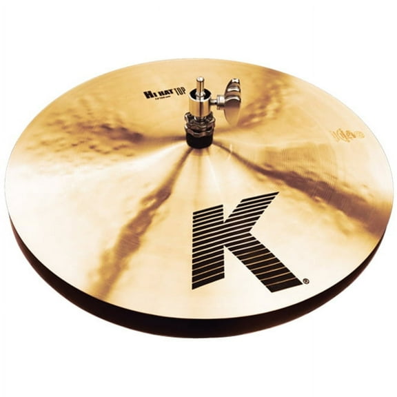 ZILDJIAN K0821 13" HI HAT TOP DRUMSET -DARK SOUND MEDIUM WEIGHT HIHAT CYMBAL NEW
