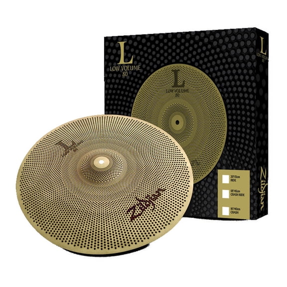 Zildjian 18" L80 Low Volume Crash Ride Cymbal