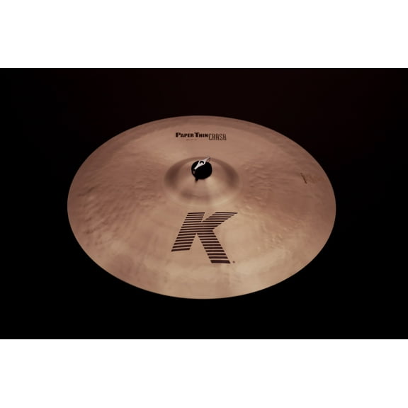 Zildjian K2820 20 Inch K Paper Thin Crash Cymbal - Traditional Finish