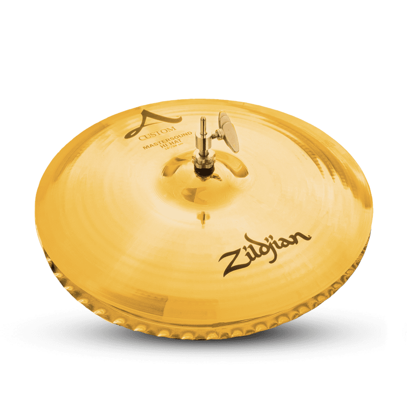 Zildjian 20554 15" A Custom Mastersound Hi Hat Top - Medium Drumset Cymbal New