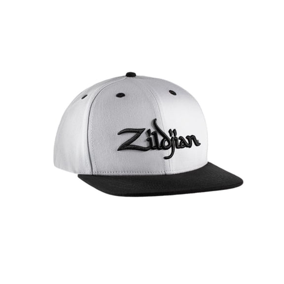 Zildjian White 6 Panel Snapback Hat