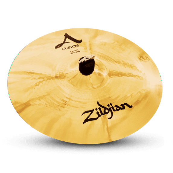 Zildjian A20514 16" Custom Crash Cast Bronze Cymbal With White Furnishes New