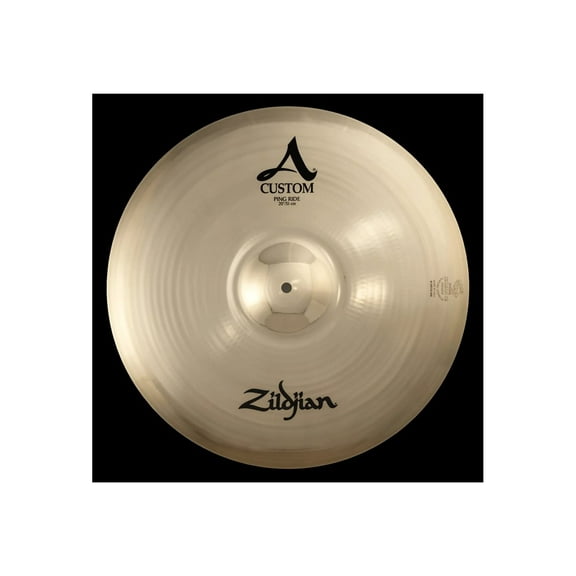 Zildjian 20522 20" Custom Ping Ride Cymbal With Medium Profile & Bell Size New