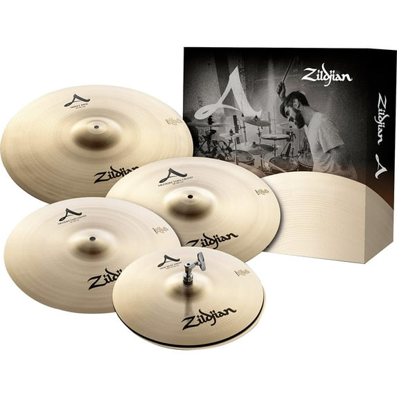 Zildjian A Zildjian Sweet Ride Cymbal Pack with Hi-Hats, Crashes, and Ride