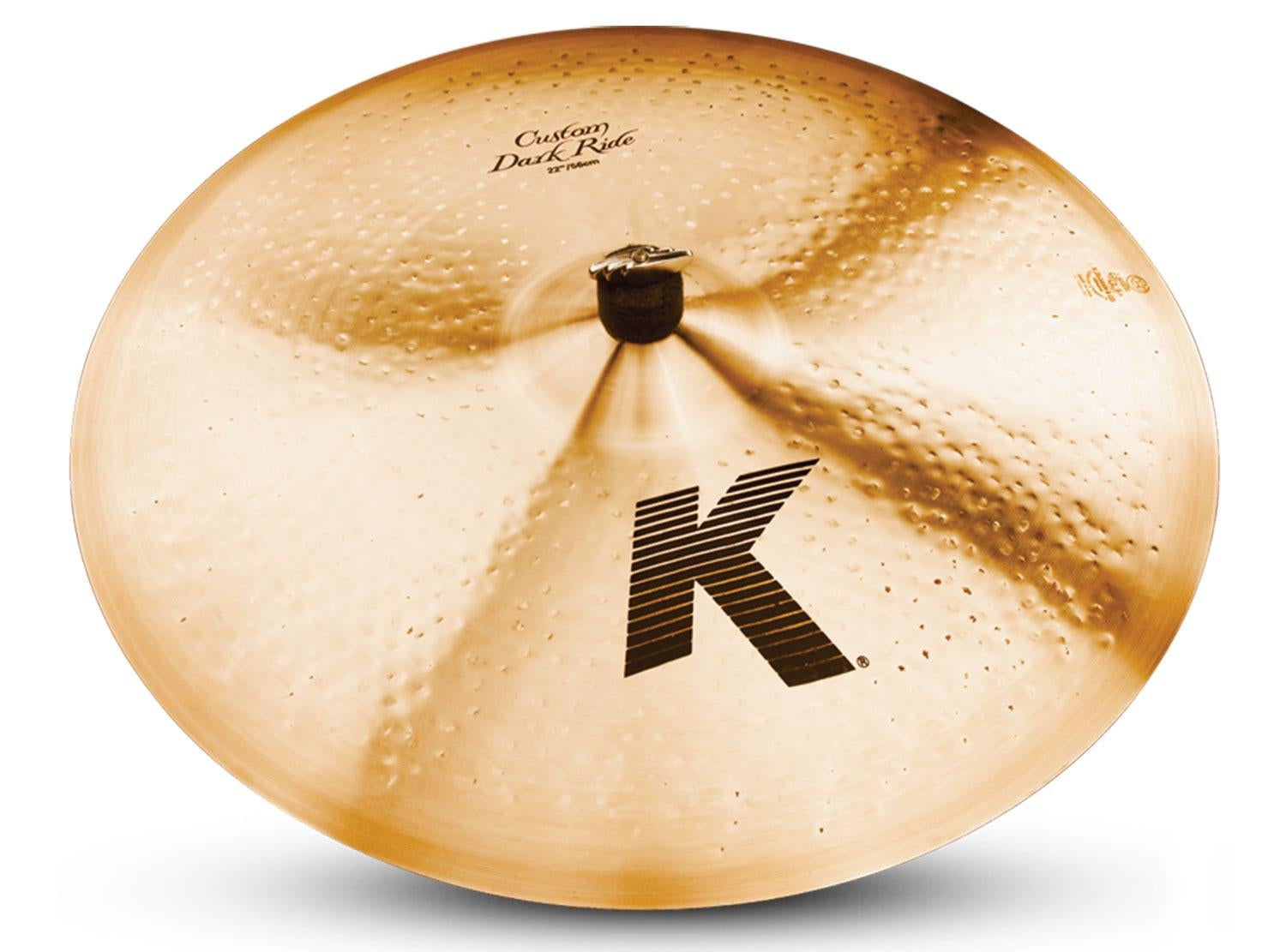 Zildjian K0967 22" K Custom Dark Ride Drumset Cast Bronze Cymbal Low
