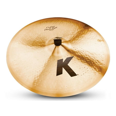 Zildjian K0967 22" K Custom Dark Ride Drumset Cast Bronze Cymbal Low Profile New