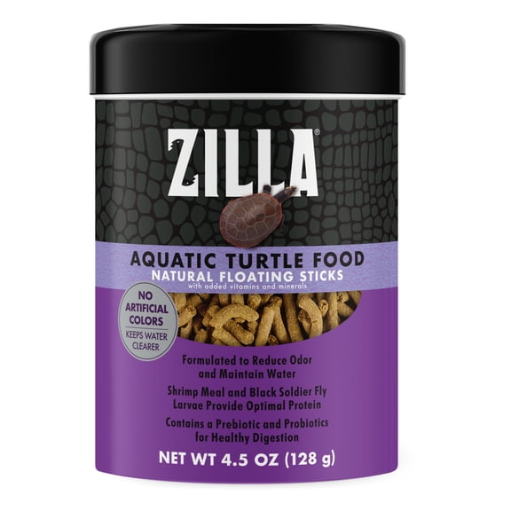 Zilla Aquatic Floating Turtle Food Sticks 4.5 Ounces