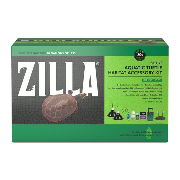 Zilla Aquatic Turtle Accessory Kit