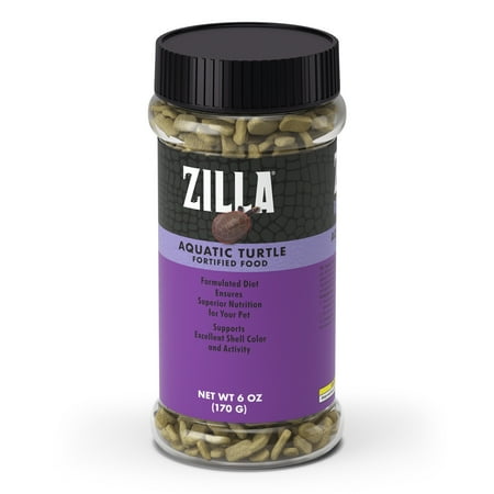Zilla Aquatic Turtle Fortified Food 6 ounces
