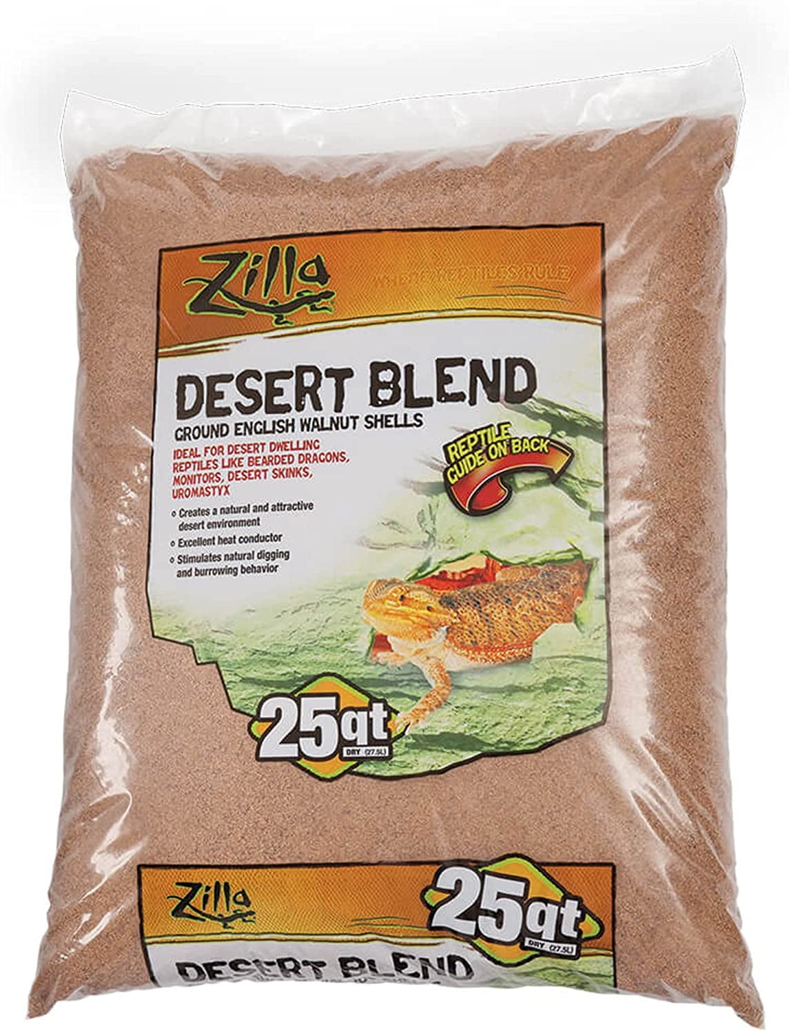 Zilla Desert Blend Ground English Walnut Shells Reptile Bedding Zilla Desert Blend Ground English Walnut Shells Reptile Bedding