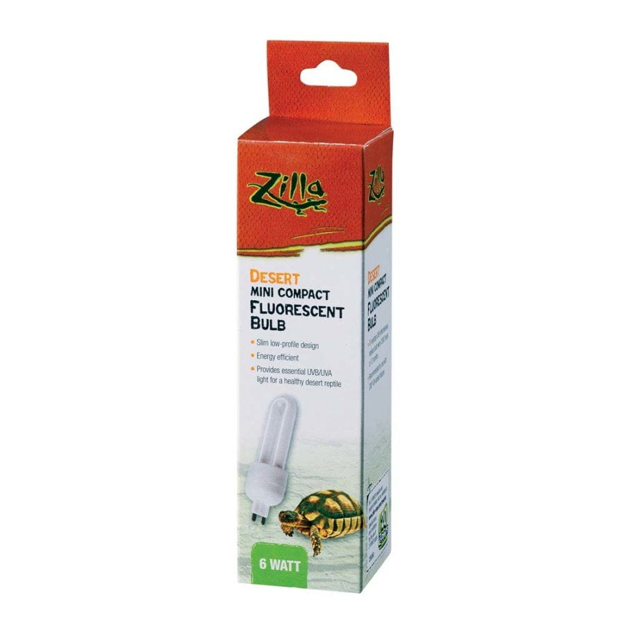 Zilla Desert Mini Compact Fluorescent Uva/uvb Bulb 1 Bulb (6 Watt